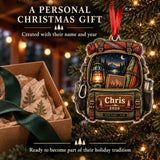 Personalized Hammock and Lantern Pack Acrylic Ornament — Gift inspiration