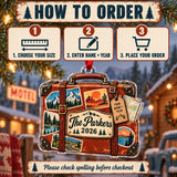 Personalized National Park Road Trip Case Acrylic Ornament — Product details