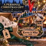 Personalized Fifth Wheel Camper Acrylic Ornament — Gift inspiration