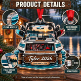 Personalized Wake Boat Weekend Acrylic Ornament — How to order