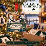 Personalized Lake House Dock Box Acrylic Ornament — Gift inspiration