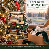 Personalized Christmas Golf Cart Acrylic Ornament — Gift inspiration