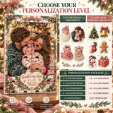Personalized IVF Baby Worth The Wait Advent Calendar with 24 Photo Ornaments