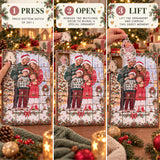 Personalized IVF Baby Worth The Wait Advent Calendar with 24 Photo Ornaments