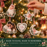 Personalized IVF Baby Worth The Wait Advent Calendar with 24 Photo Ornaments