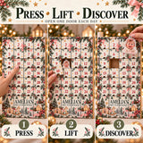 Personalized Baby's First Year Memories Advent Calendar with 24 Photo Ornaments