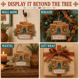 Personalized Gingerbread Southwest Casita Photo Acrylic Ornament