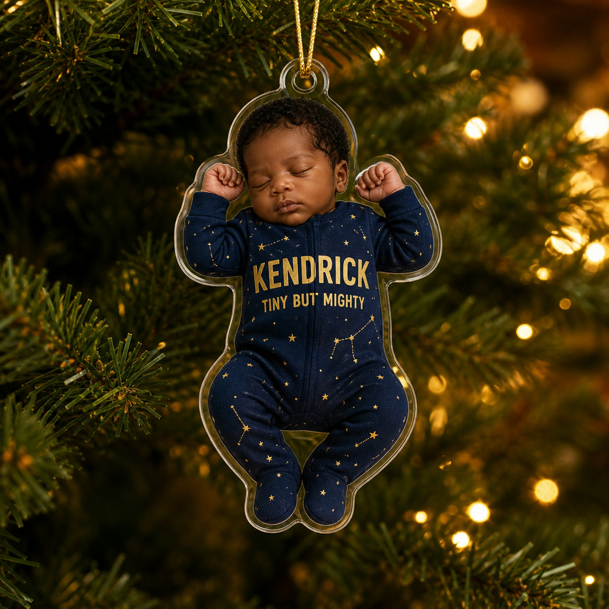 Personalized NICU Graduate Baby Photo Ornament - Custom Acrylic Christmas Keepsake - image 3