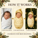 Personalized NICU Graduate Baby Photo Ornament - Custom Acrylic Christmas Keepsake - image 5
