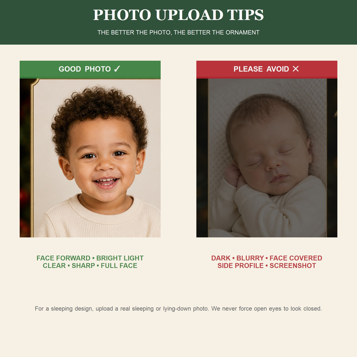 Personalized Toy Workshop Baby 2026 Photo Ornament - Custom Acrylic Christmas Keepsake - image 7