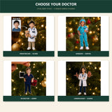 Personalized Kids Doctor Photo Ornament - Custom Acrylic Christmas Keepsake - image 2
