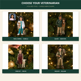 Personalized Kids Veterinarian Photo Ornament - Custom Acrylic Christmas Keepsake - image 2