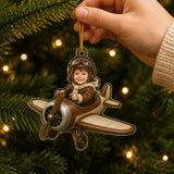 Personalized Kids Everyday Hero Photo Ornament - Custom Acrylic Christmas Keepsake - image 3