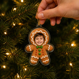 Personalized Kids Christmas Character Photo Ornament - Custom Acrylic Christmas Keepsake - image 3
