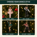 Personalized Kids Ballet Dance Photo Ornament - Custom Acrylic Christmas Keepsake - image 5