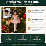 Personalized Kids Ballet Dance Photo Ornament - Custom Acrylic Christmas Keepsake - image 6