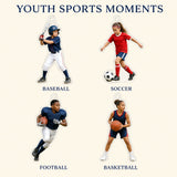 Personalized Youth Sports Athlete Photo Ornament - Custom Acrylic Christmas Keepsake - image 4