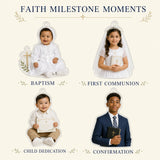 Personalized Baptism and First Communion Photo Ornament - Custom Acrylic Christmas Keepsake - image 4