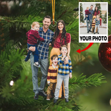 Custom Family Photo Ornament | Family New