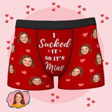 Personalized Face Boxers for Husband, Valentine Gift for Men, Custom Wedding Gift for Bridegroom, Boxer with Face, Popular Anniversary Gift | Face Boxers