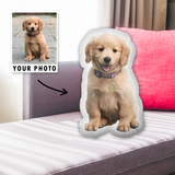 Custom Shape Pet Pillow, Best Gift For Pet Lovers, Custom Pillow with Photo,  Gift For Friend,  Personalized Pillow With Photo, Home Decor