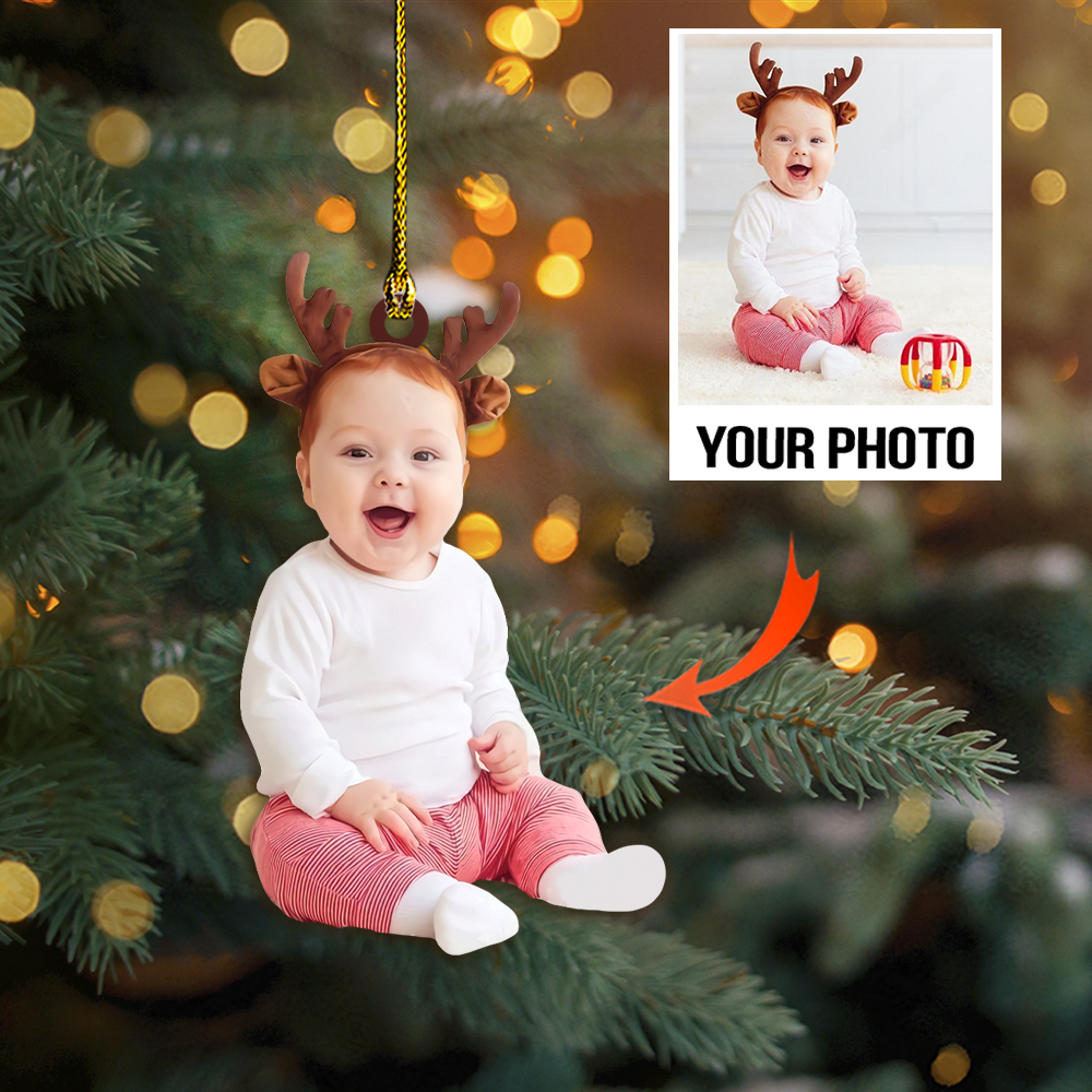 Custom Photo Ornament | Kids 2