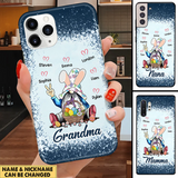 Grandma Gnome Easter Custom Phone Case, Custom Phone Case Gift, Gift For Grandma, Easter Phone Case