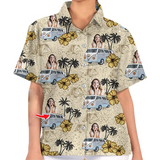 Personalized Photo Hawaiian Shirt, Shirt with Face for Men Women,  Aloha Beach Shirt, Shirt For Summer