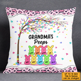 Grandma Peeps Easter Pillow,  Personalized Pillow , Gift For Grandma, Grandma Pillow, Easter's Day Gift