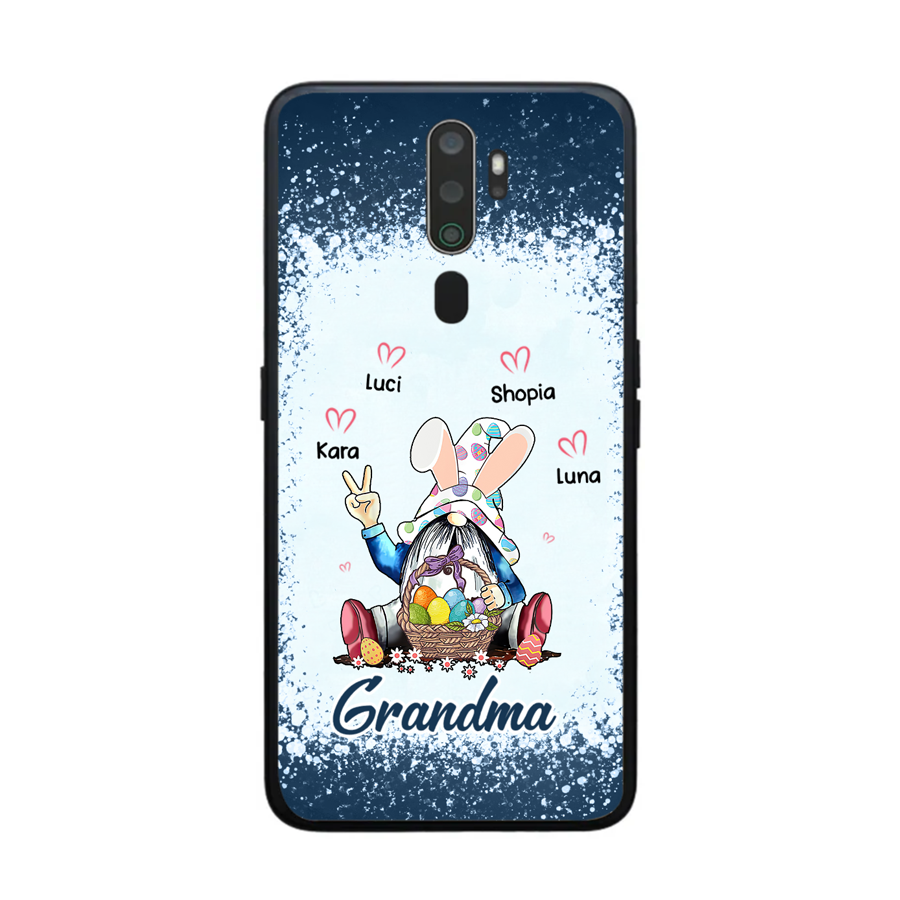 Grandma Gnome Easter Custom Phone Case, Custom Phone Case Gift, Gift For Grandma, Easter Phone Case