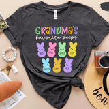 Custom Grandma Easter Shirt , Cute Easter Shirts for Women, Grandmas Little Bunnies, Grandma Gifts, Easter Grandma Shirt