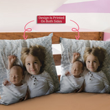 Custom Family Photo Pillow,  Gift For Family, Personalized Pillow, Custom Pillow with Photo, Home Decor