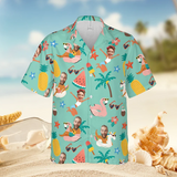 Custom Hawaiian Shirt With Face, Hawaii Shirt With Photo, Aloha Tropical Beach Shirt,  Hawaii Shirt For Summer For Men Women