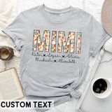 Custom Mimi Easter Shirt , Cute Easter Shirts for Women, Mini T-shirt Gifts, Easter Mini Shirt