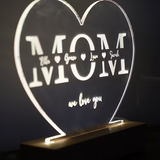 Custom Night Light For Mom, Gift For Mom, Gift Idea For Mom, Gift For Mommy, Personalized Gift For Mom, Mother's Day Gift