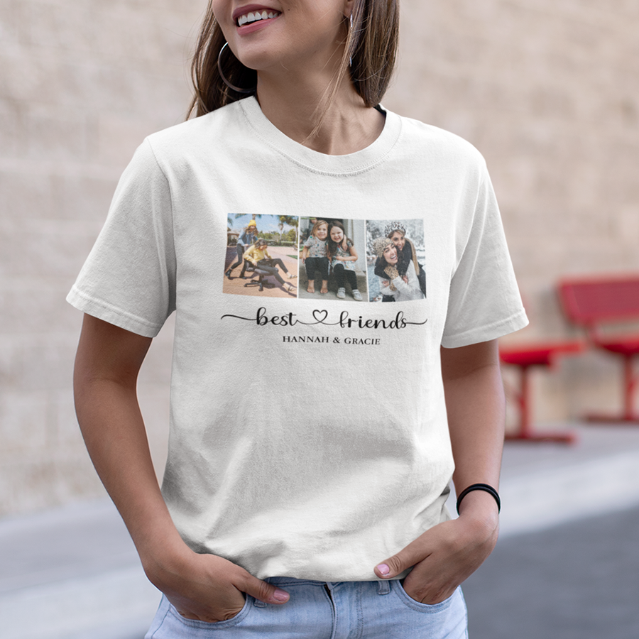 Best Friends T-Shirt,  T-shirt For Friends,  Friendship Shirt, Birthday's Gift For Friend