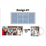 Personalized Photo Collage Mug, Custom Photo Collage Coffee Mug, Customize Gift for Mom