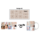 Personalized Photo Collage Mug, Custom Photo Collage Coffee Mug, Customize Gift for Mom