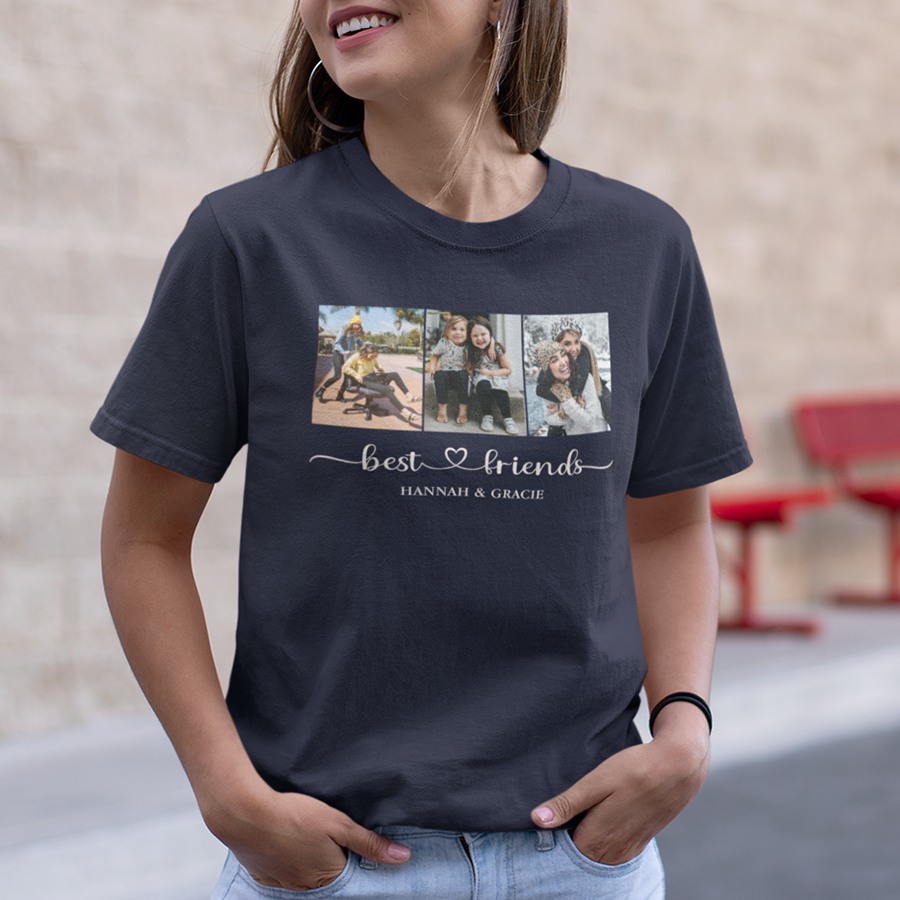 Best Friends T-Shirt,  T-shirt For Friends,  Friendship Shirt, Birthday's Gift For Friend