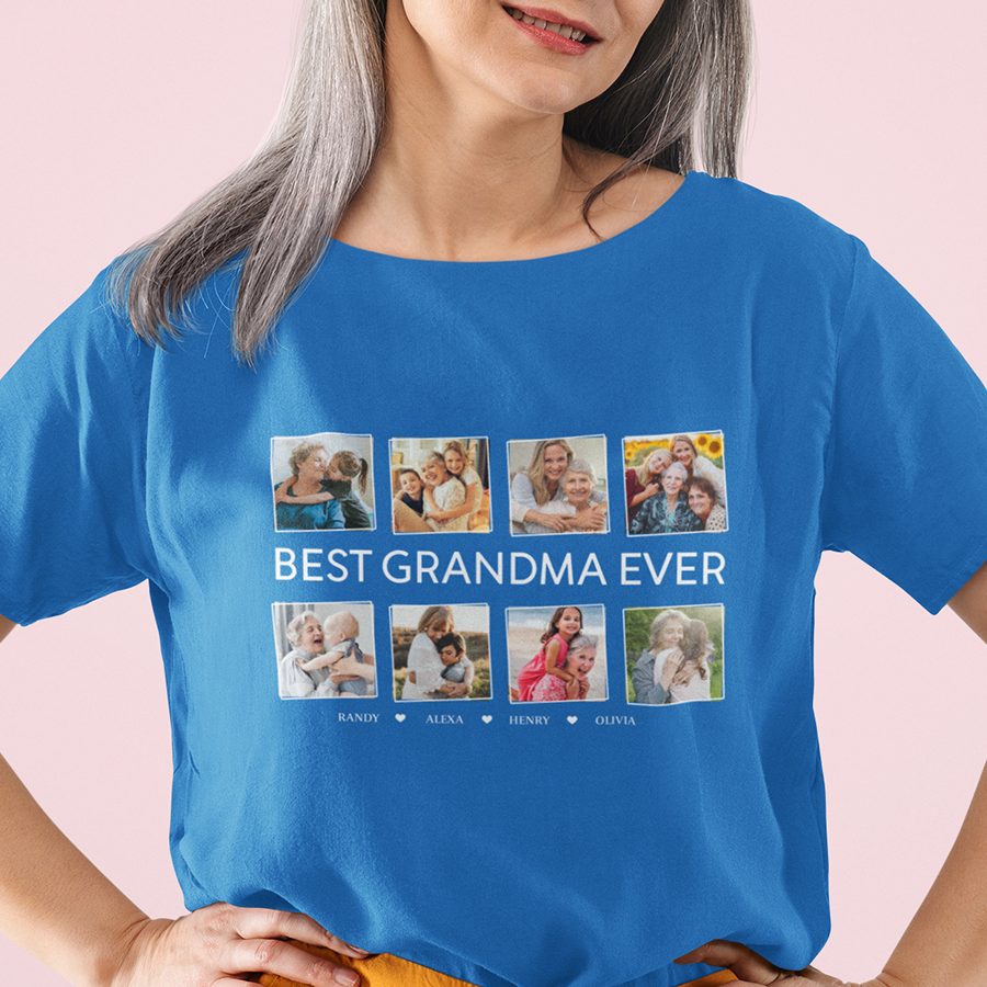 Best Grandma Ever  T-shirt, Grandma Shirt, Gifts for Grandma,  Mother's Day Gift