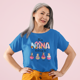 This Nana Belong To Easter Shirt , Cute Easter Shirts for Nana, Grandmas Little Bunnies, Grandma Gifts, Easter Grandma Shirt