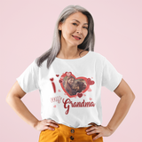 I Love Grandma T-shirt, Gifts for Grandma, Best Grandma T shirt, Grandma Shirt, Mother's Day Gift