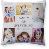 Personalized Pillow With Photo, Custom Pillow with Photo, Custom Photo Pillow,  Gift For Family, Mother's Day Gift, Father's Day Gift